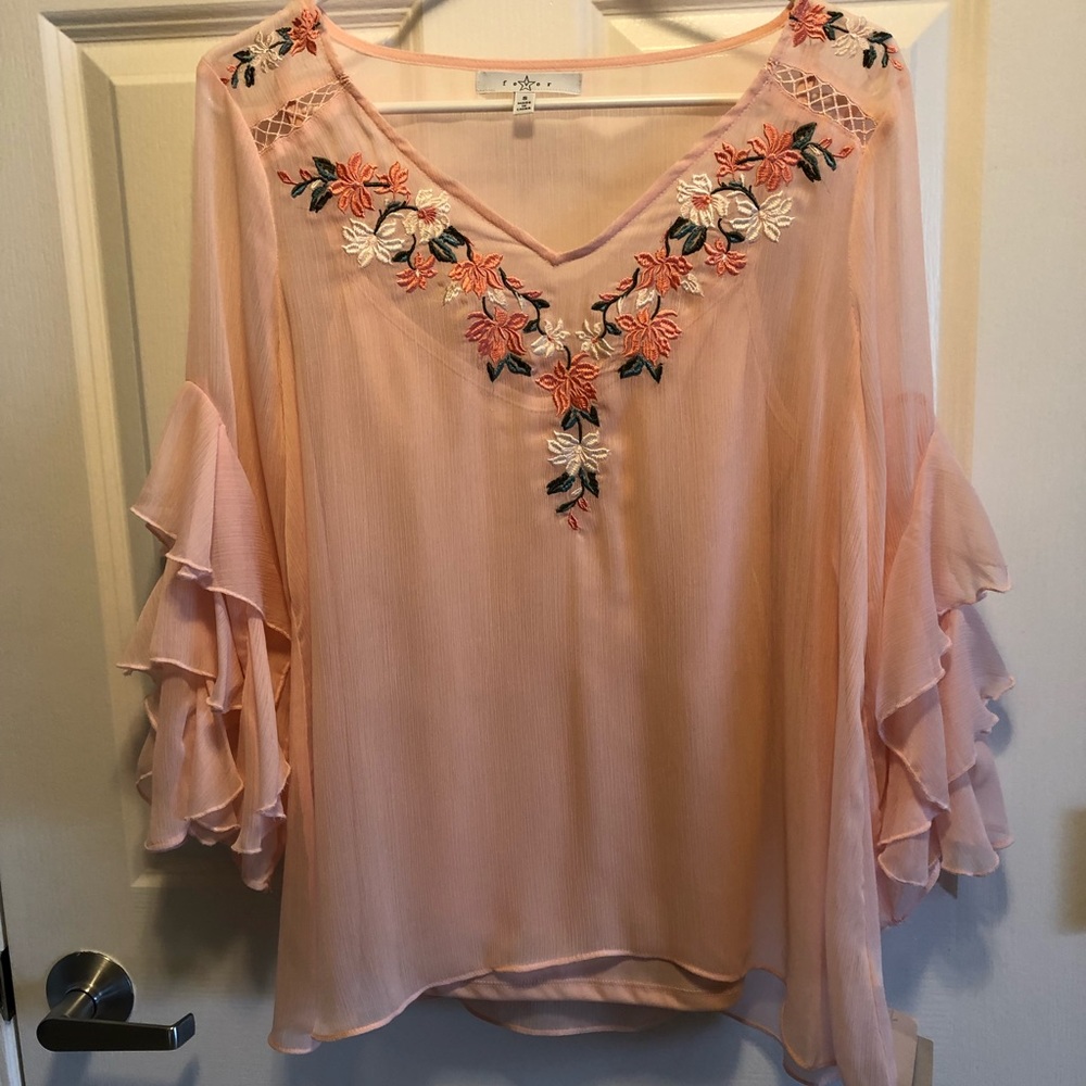 Embroidered Top